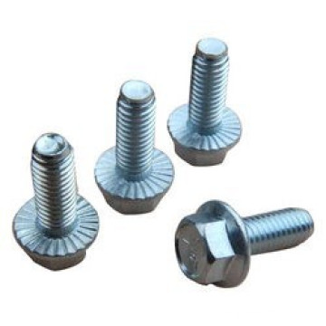 hexagon flange bolt with serrated